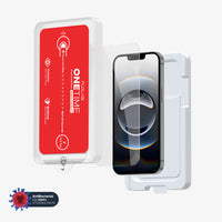 ONETIME NanoArmour for iPhone Anti-Blue Light Screen Protector: Dust-Free Installation, Case Friendly, Crystal Clear, No Blue or Yellow Tint